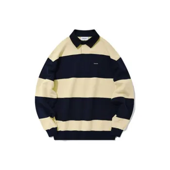 COVERNAT Polo Shirts Unisex Navy Blue