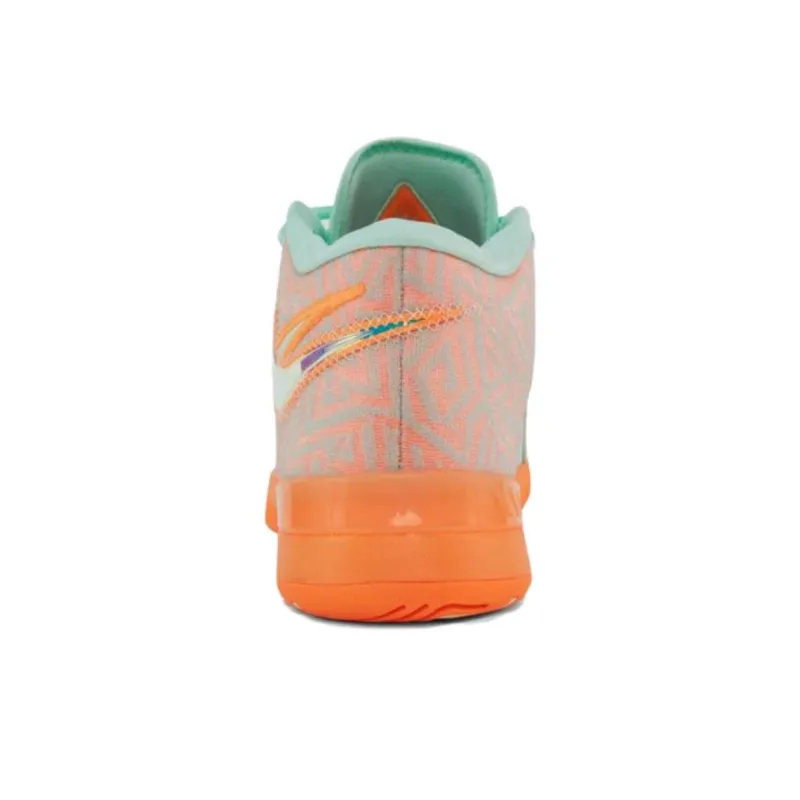Nike LeBron NXXT Genisus Anti Slip Wear Resistant Low Top Basketball Shoes Men's Orange Green-3