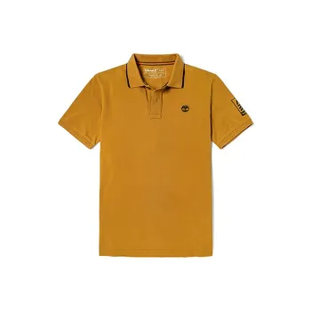 Timberland Polo Shirts Men Wheat