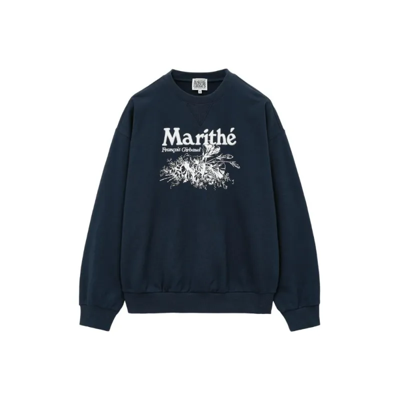 MARITHE FRANCOIS GIRBAUD SS24 Sweatshirt Unisex Marine Blue-0
