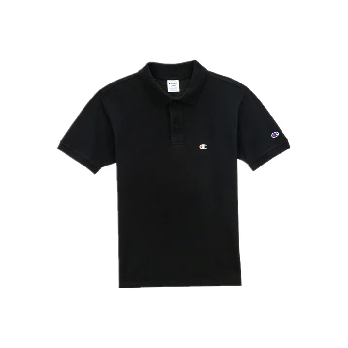 Champion Polo Shirts Unisex Black-0