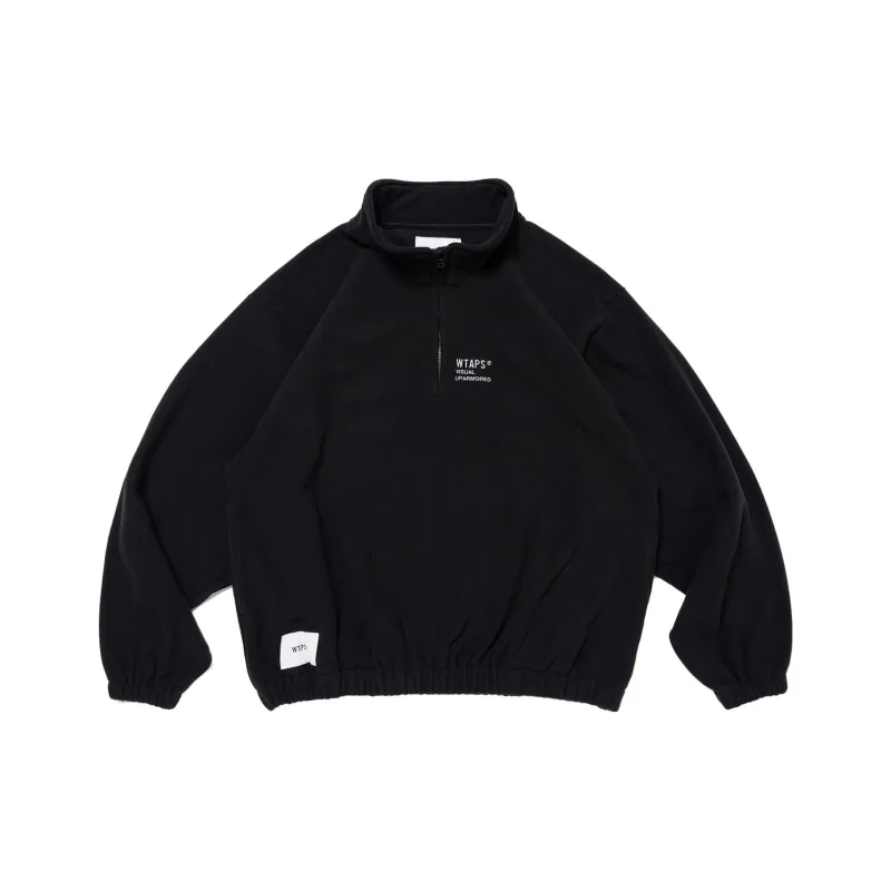 WTAPS Depst Half zip Sweatshirt-0