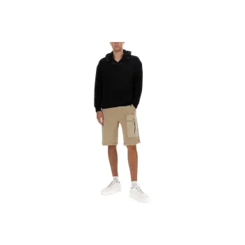 TEN C Logo patch Cotton Hoodie