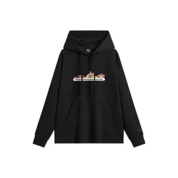 XTEP x Disney Sweatshirt Unisex Jet Black