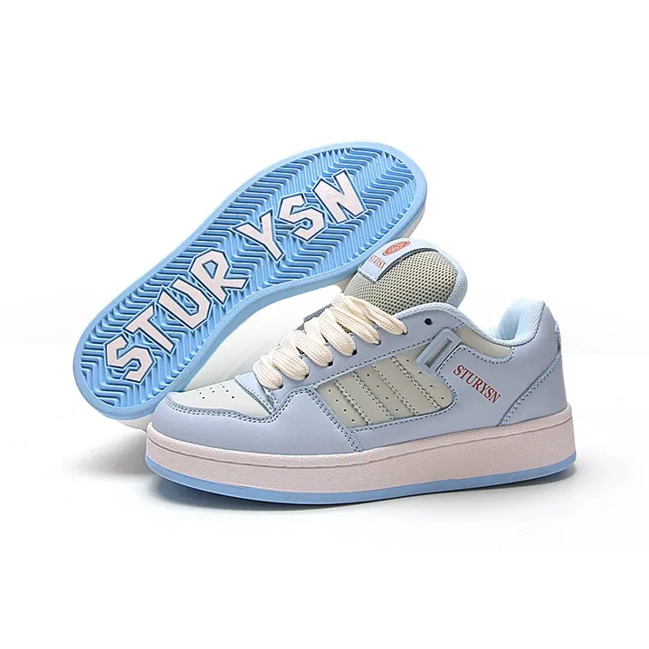 STUR YSN Low Top Skateboard Shoes Women's Moon White-6