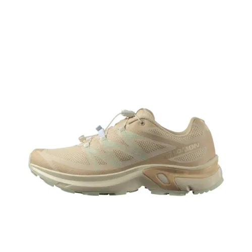 SALOMON XT EVR Low Top Outdoor Shoes Women's Beige Green