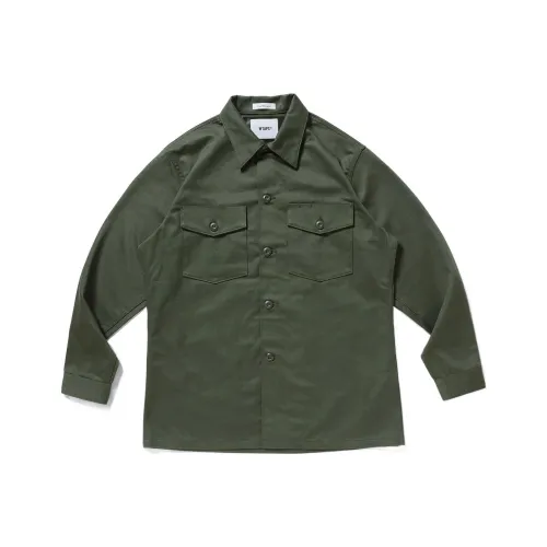 WTAPS Sweatpants shirts Unisex Olive Green
