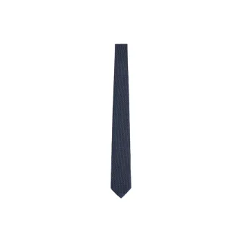 EMPORIO ARMANI Pure Silk, Silk, Mulberry Silk, Silk Ties Men's Dark Blue