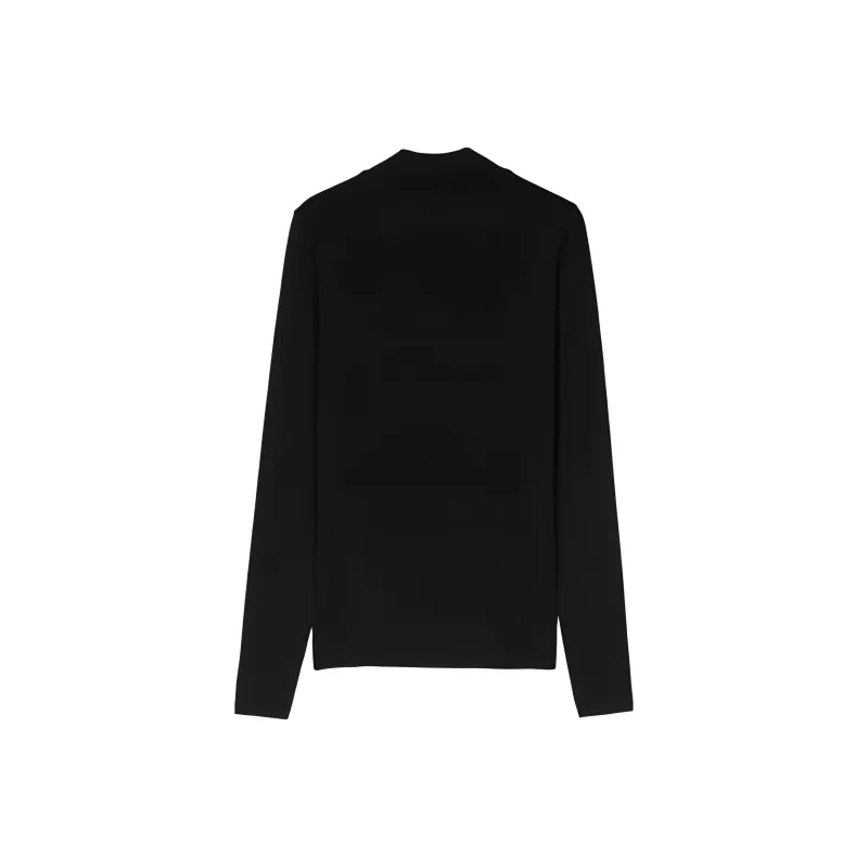 Calvin Klein Fine ribbed Mock neck Top-1