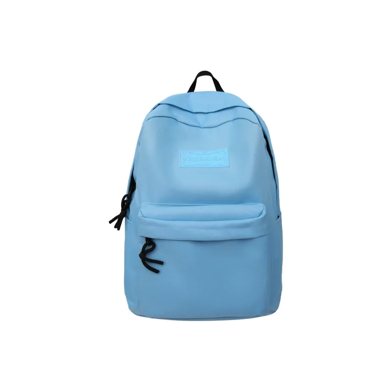 OURFUN Nylon Backpack Unisex Light Gray/Black/Red/Green/Light Blue/Dark Blue-12