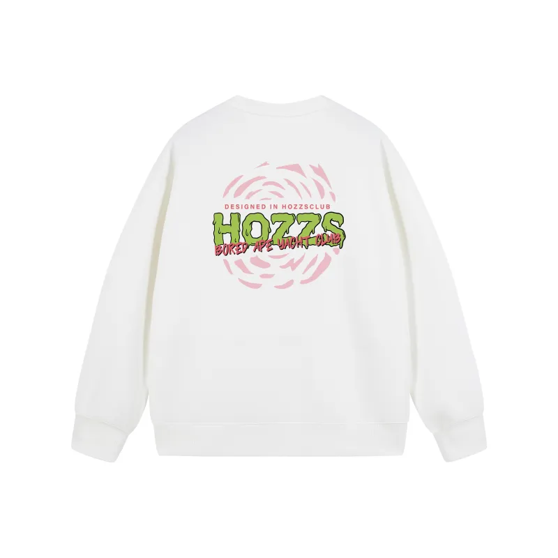 HOZZS x WULIAOYUAN LIANMINGKUAN Crew Neck Pullover Fleece Lined Hoodies & Sweatshirts Unisex-6