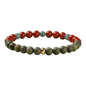 Atsuyama Southern Red Agate Bracelets Unisex