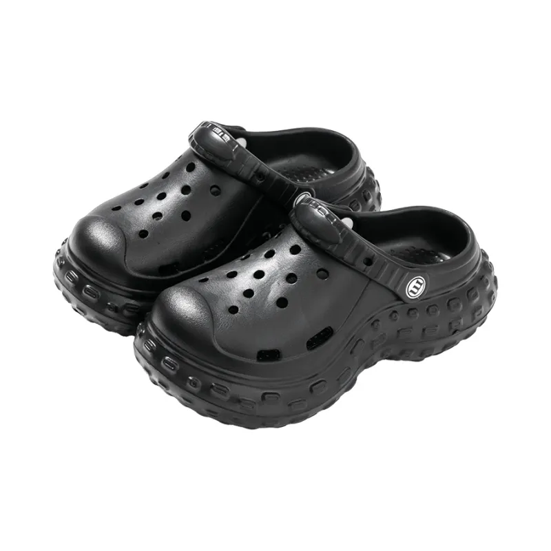 Le Drag Slippers Khaki/Black/White-9