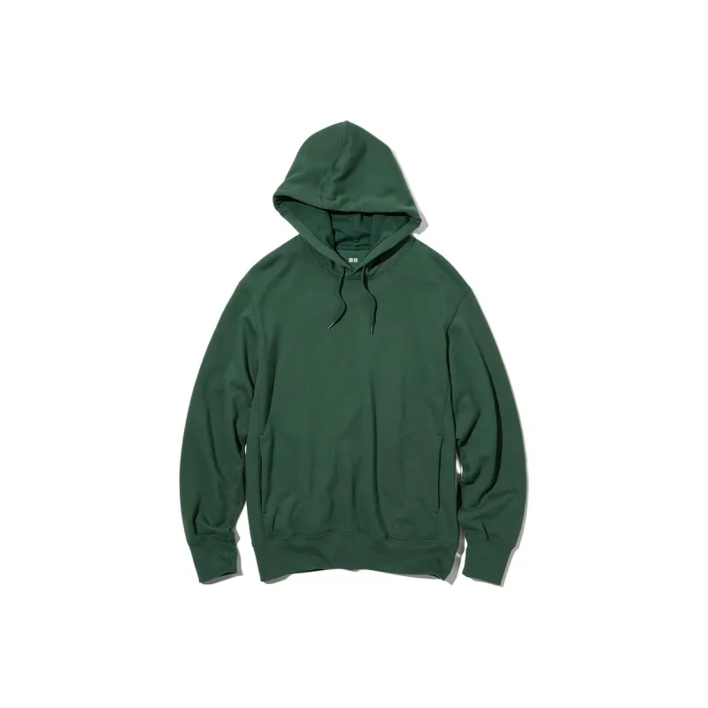 UNIQLO Sweatshirts Unisex Dark Green-0