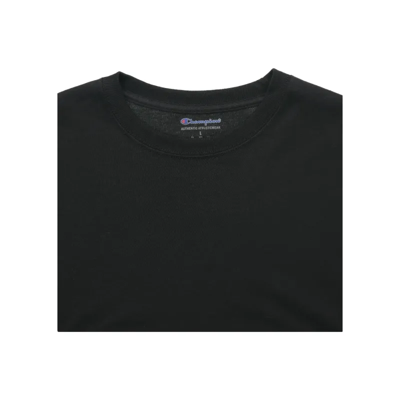 Champion T Shirt Men's Black, 2 Pack-2