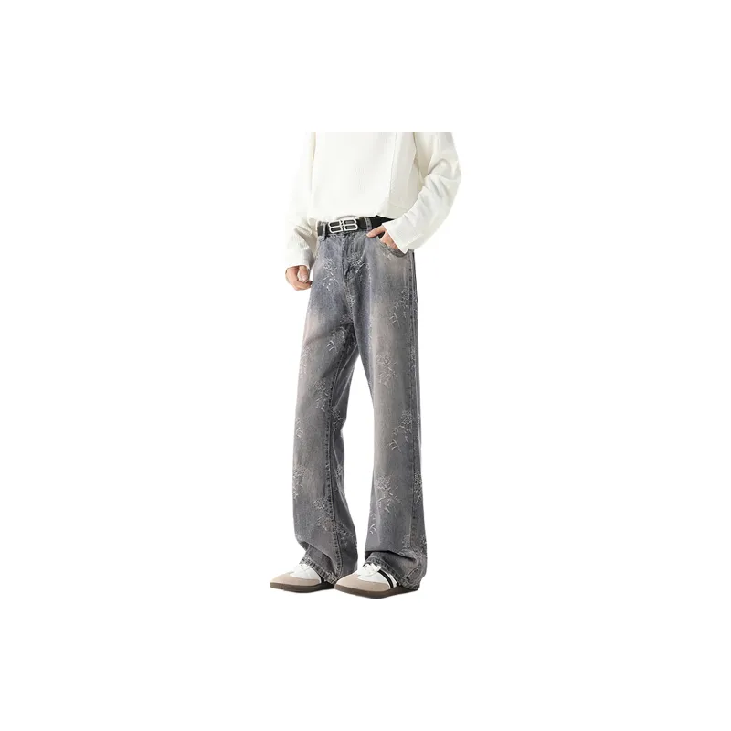 TESTUNG Trendy Essential Jeans Unisex-5
