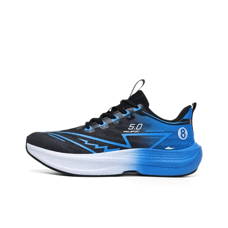 Kuding Running Shoes Unisex Low Top Electric Glow/Flint Stones/Black Blue/Spring Green-10