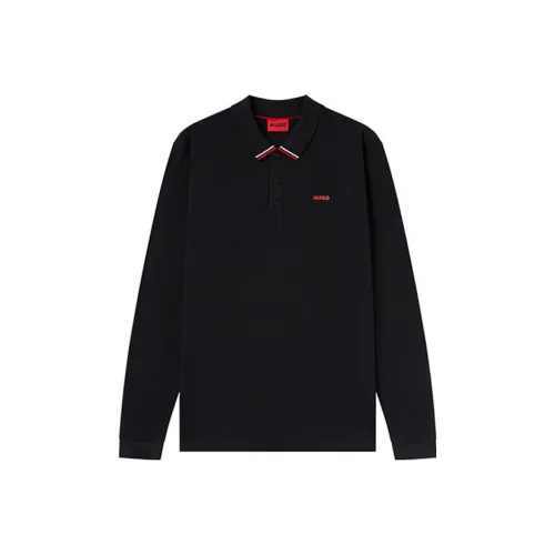HUGO BOSS Long-Sleeved Polo Shirt