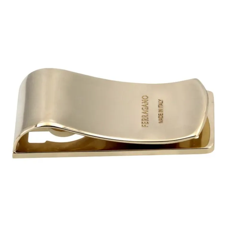 Ferragamo Brass Money Clip-1