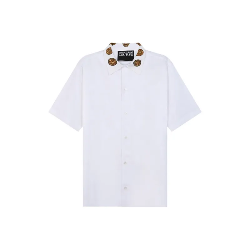 VERSACE JEANS COUTURE Shirts Men White-0