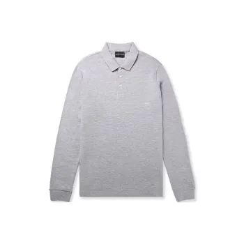 EMPORIO ARMANI Polo Shirts Men Gray