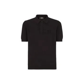 FENDI SS21 Polo Shirt Men's Black
