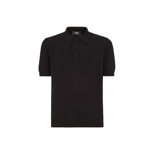 FENDI SS21 Polo Shirt Men's Black