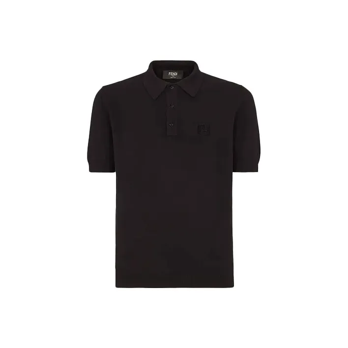 FENDI SS21 Polo Shirt Men's Black-0