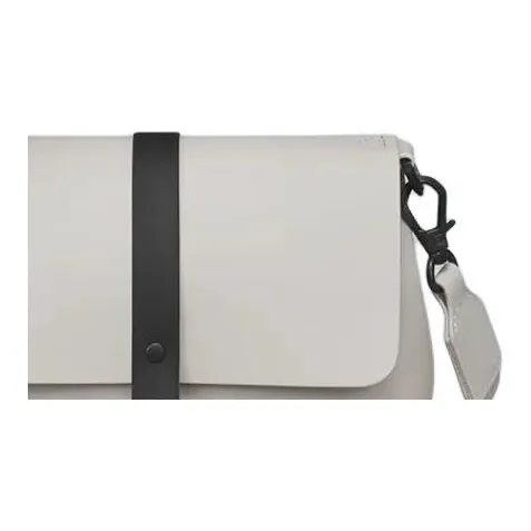 Gaston Luga Recycled Polyester Shoulder Bag Men's Taupe-3