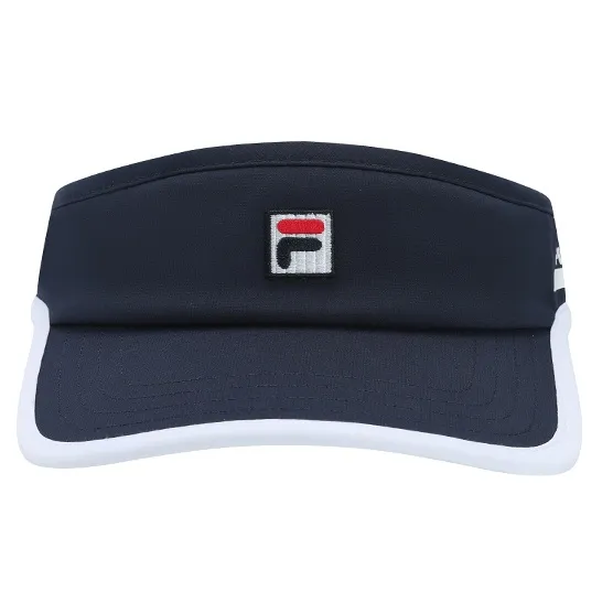 FILA Polyester Baseball Caps Women's RD Royal Blue-0