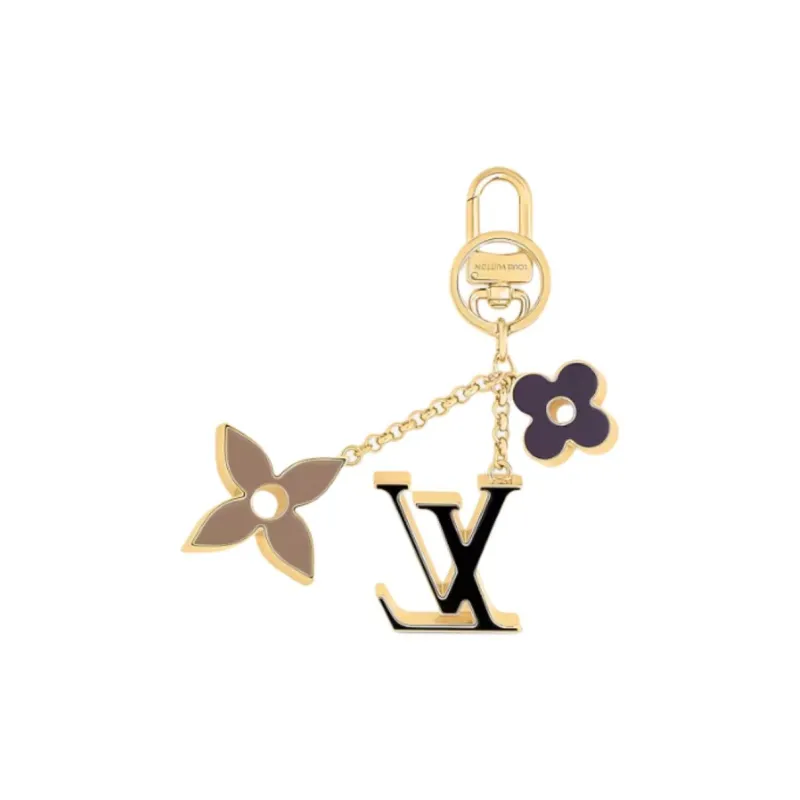 LOUIS VUITTON Fleur De Monogram Bag Charm-1