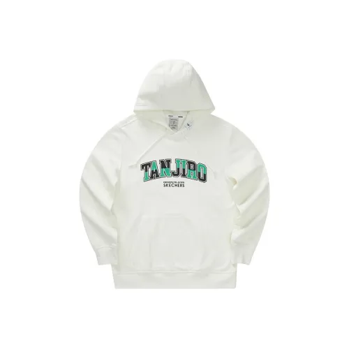 Skechers Devil's Blade Co titled Series Sweatshirts Unisex Marshmallow White/0074