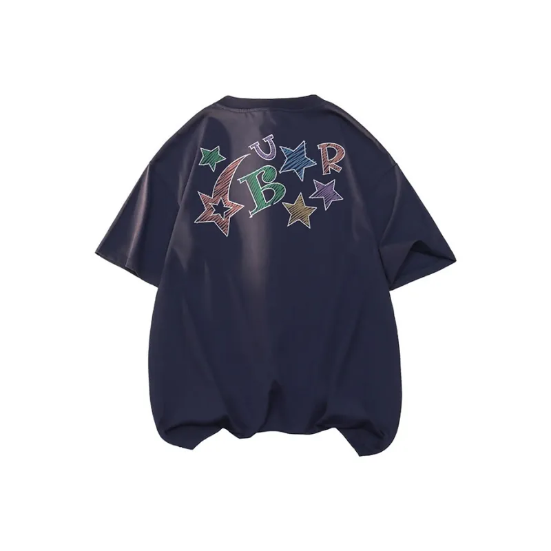 BRUMAIRE T Shirt Unisex Black Comes With Random Print Short Sleeved Shirt-16