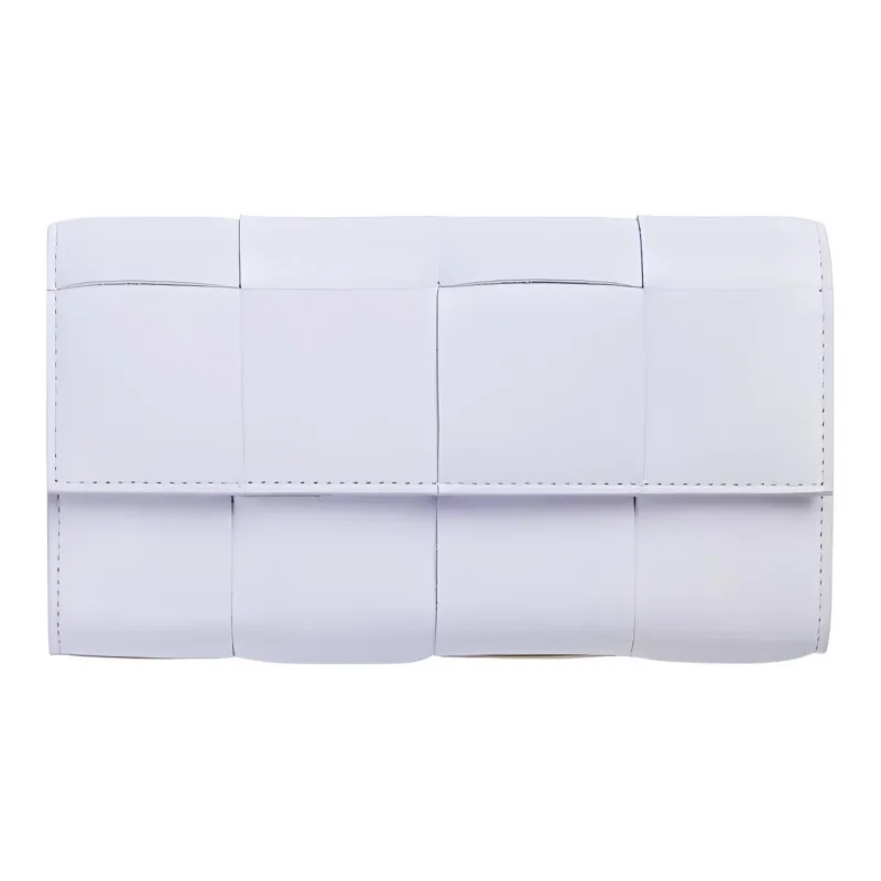 Bottega Veneta Flap Wallet Intreccio Mirth Washed-1