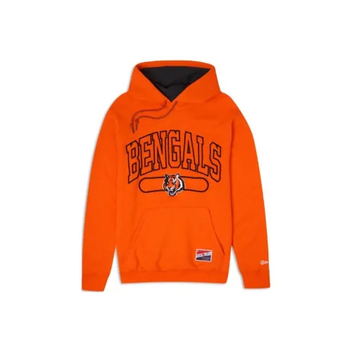 New Era Sweatshirts Men Orange Red