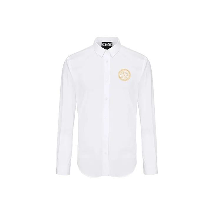 VERSACE JEANS COUTURE Shirts Men White-0