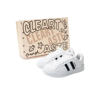 CLEARTASTE Anti Slip And Wear Resistant Lightweight Height Increasing Low Top Skateboard Shoes Unisex