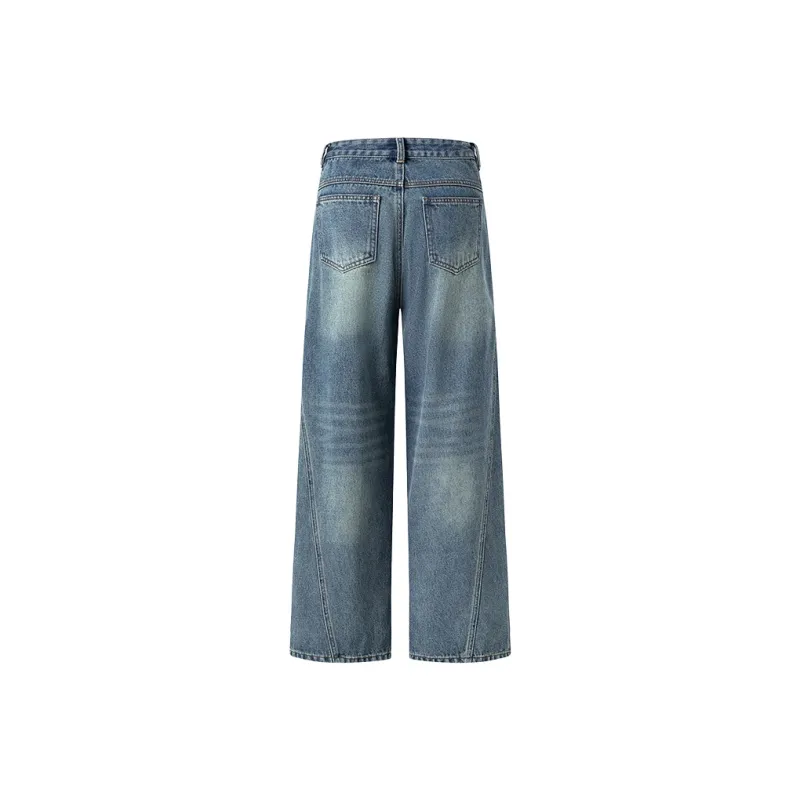 ZNZX Universal For All Seasons Jeans Loose Fit Women's Nostalgic Blue-1