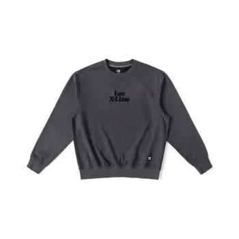 Lee FW24 Sweatshirt Unisex Dark Gray
