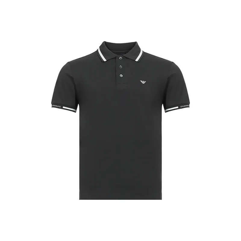 EMPORIO ARMANI Polo Shirts Men Army Green-0