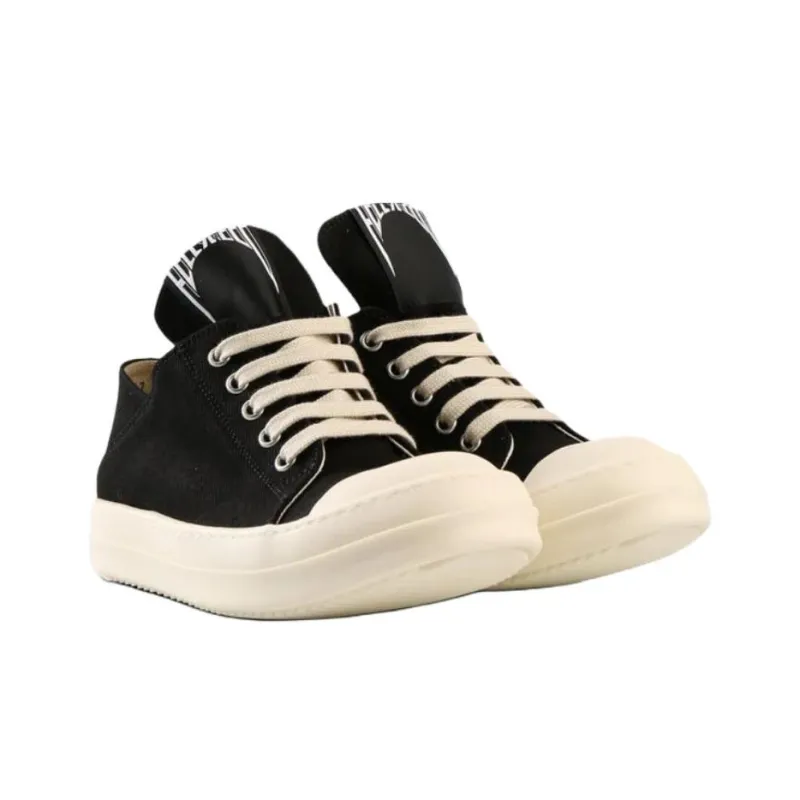 Rick Owens DRKSHDW Canvas Shoes Women's Black-2