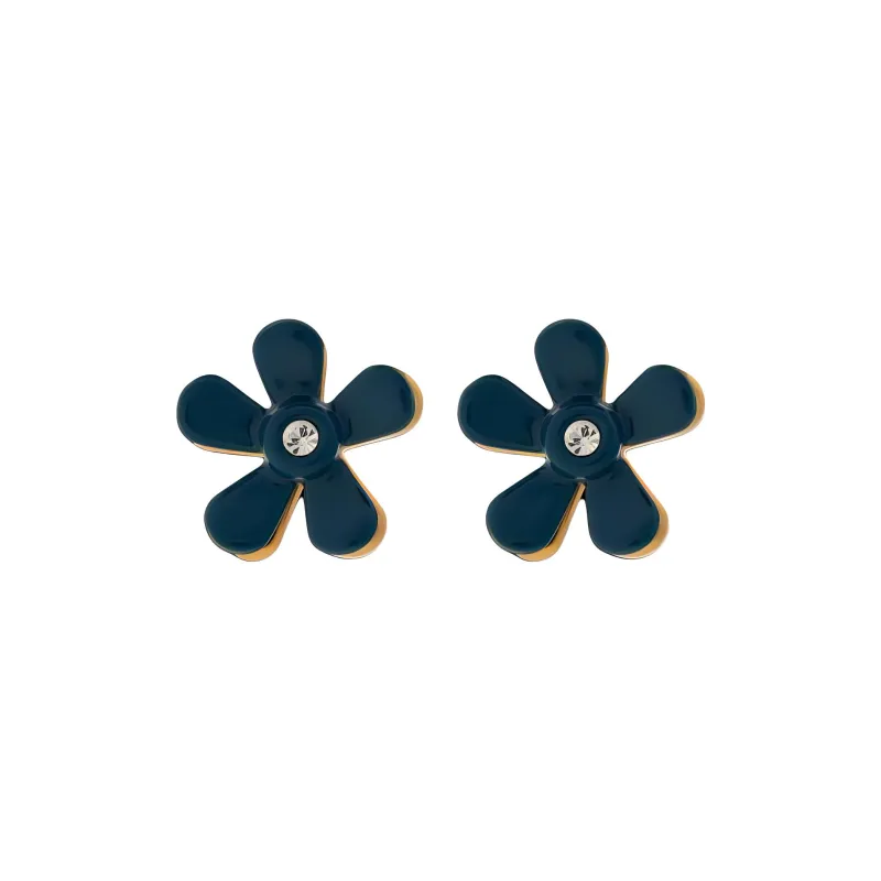 MARNI Layered Flower Stud Earrings-2