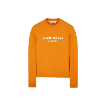 STONE ISLAND Sweatshirt Unisex Rusty Yellow