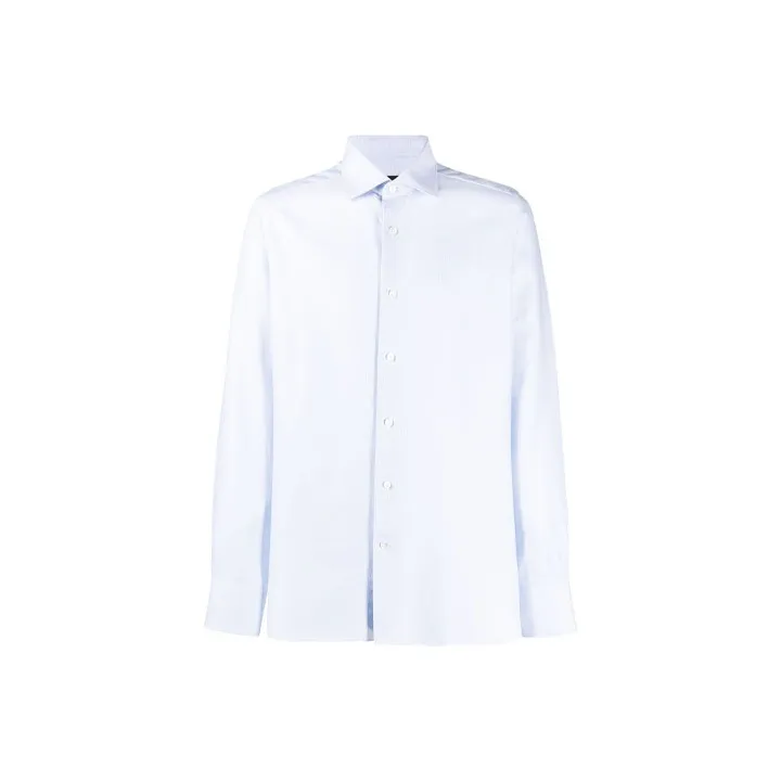 Ermenegildo Zegna Cotton Poplin Shirt-0