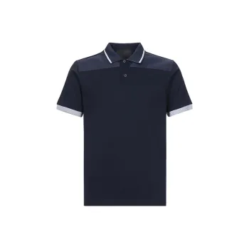 PRADA Polo Shirts Men Navy