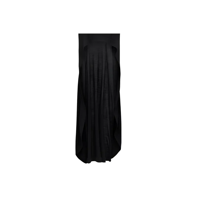 SAINT LAURENT SS24 Long Sleeved Dresses Women's Black-5