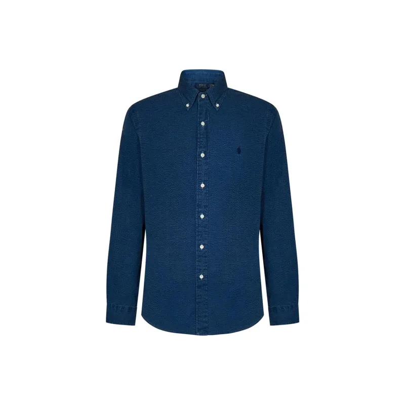 Polo Ralph Lauren Logo Embroidered Corduroy Shirt-0