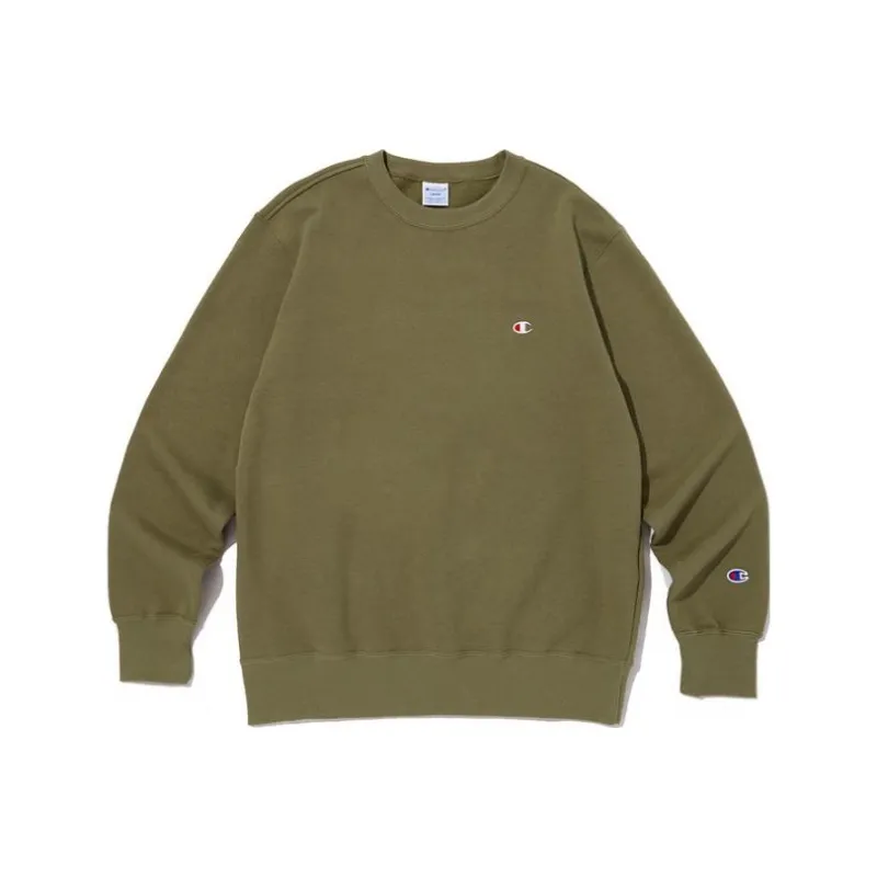 Champion Sweatshirts Men Khaki-0