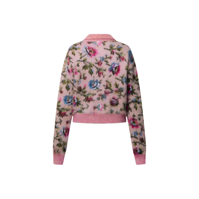 LOUIS VUITTON Winter Bloom Mohair Pullover-1
