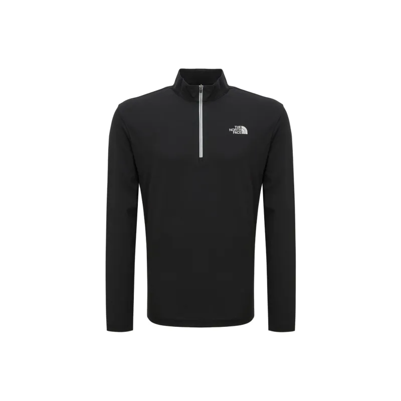 THE NORTH FACE All Day Tech L/S Zip Tee Sweatshirt Unisex Black-0